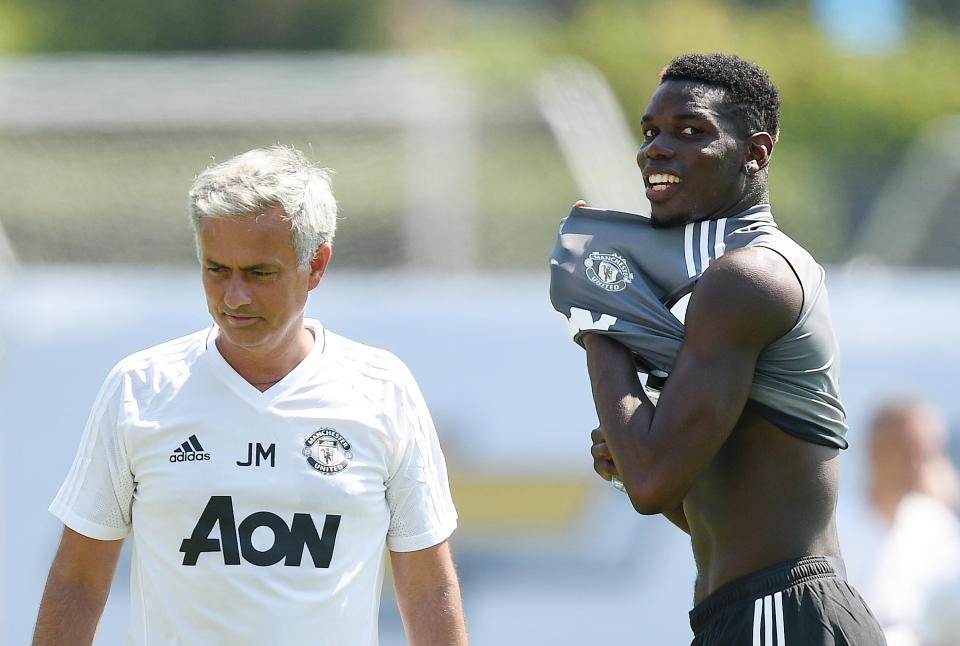  Jose Mourinho ordered Pogba to the US to recover