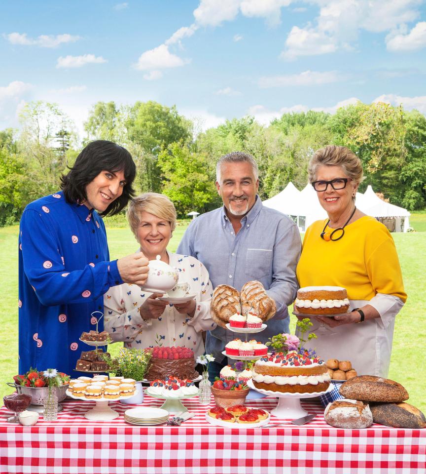  Prue has become a national fave thanks to her role on the new Bake Off