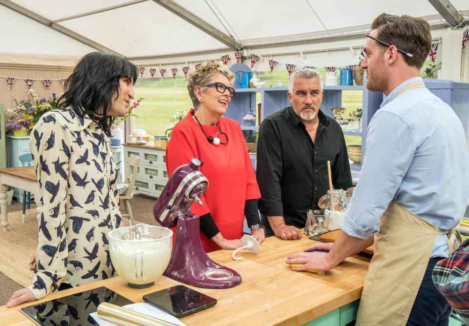  And it proved to be a huge hit, with fans loving Noel Fiedling, Prue Leith, Sandy Toksvig and Paul Hollywood together