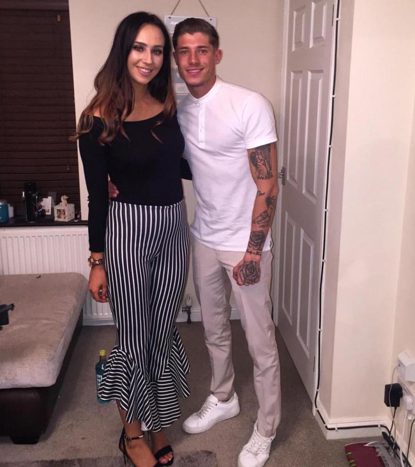  Sam Black and new fiancee Emma have never been happier