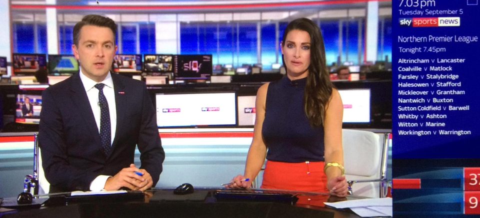  Police smelt alcohol on the Sky Sports presenter's breath when they pulled her over earlier this year