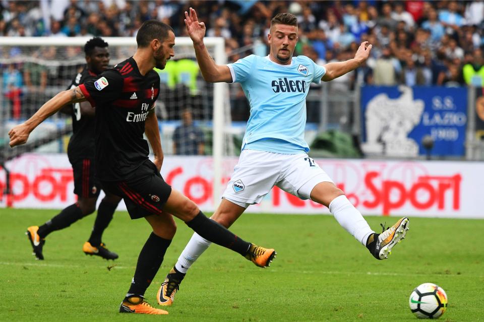  Lazio have received offers worth over £62m for the Serbian midfielder