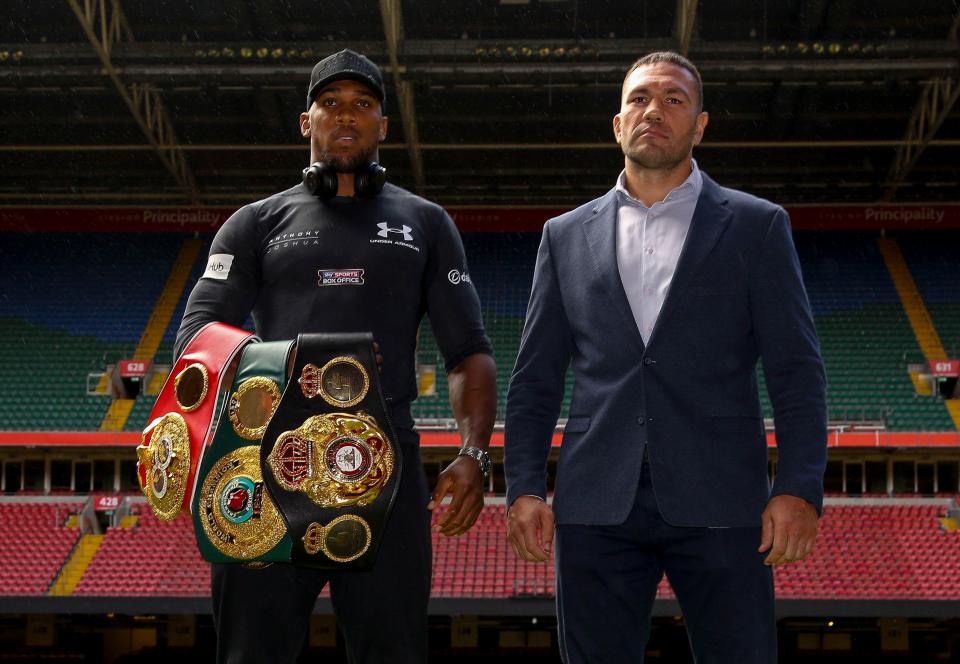  Anthony Joshua is set to fight Kubrat Pulev on October 28