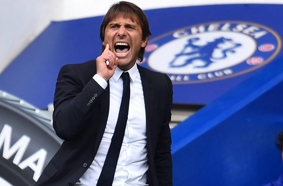  Italian Antonio Conte is only in his second season as Chelsea boss, winning the Premier League title in his first term