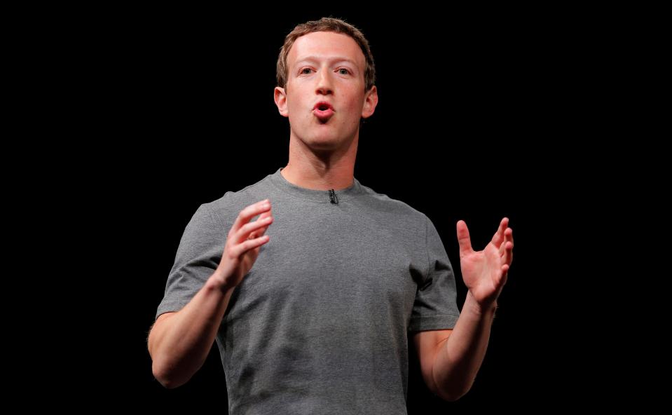  The Government has denied bowing to the wishes of web firms such as Mark Zuckerberg's Facebook