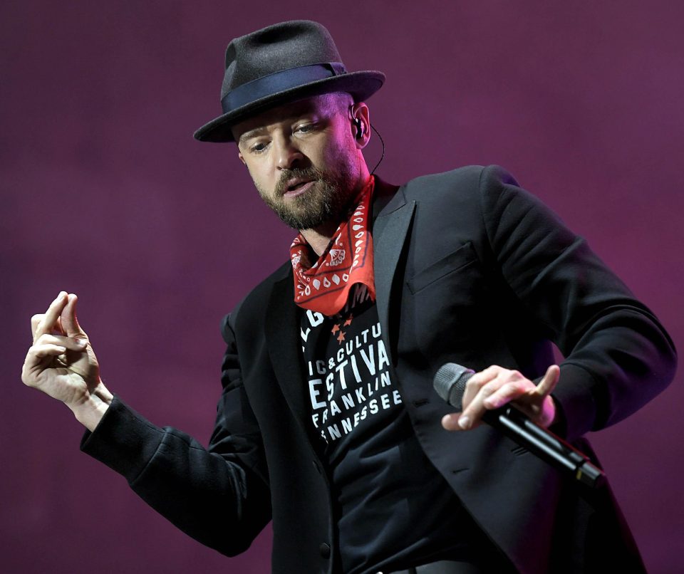  Justin Timberlake is one of the big names that Liberty hope will boost the US GP