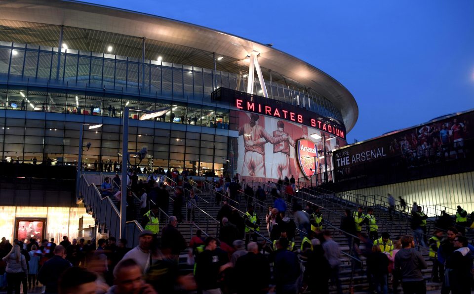  The Emirates Stadium could be hosting Arsenal vs Liverpool on Christmas Eve