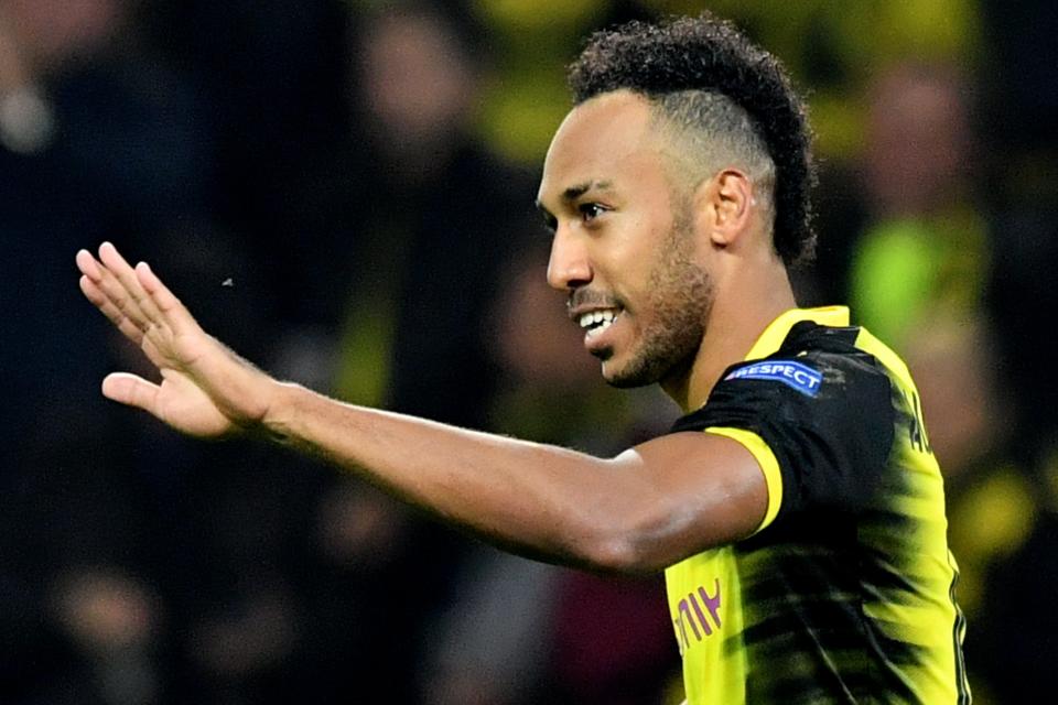  Pierre-Emerick Aubameyang joined Dortmund from St Etienne in 2013