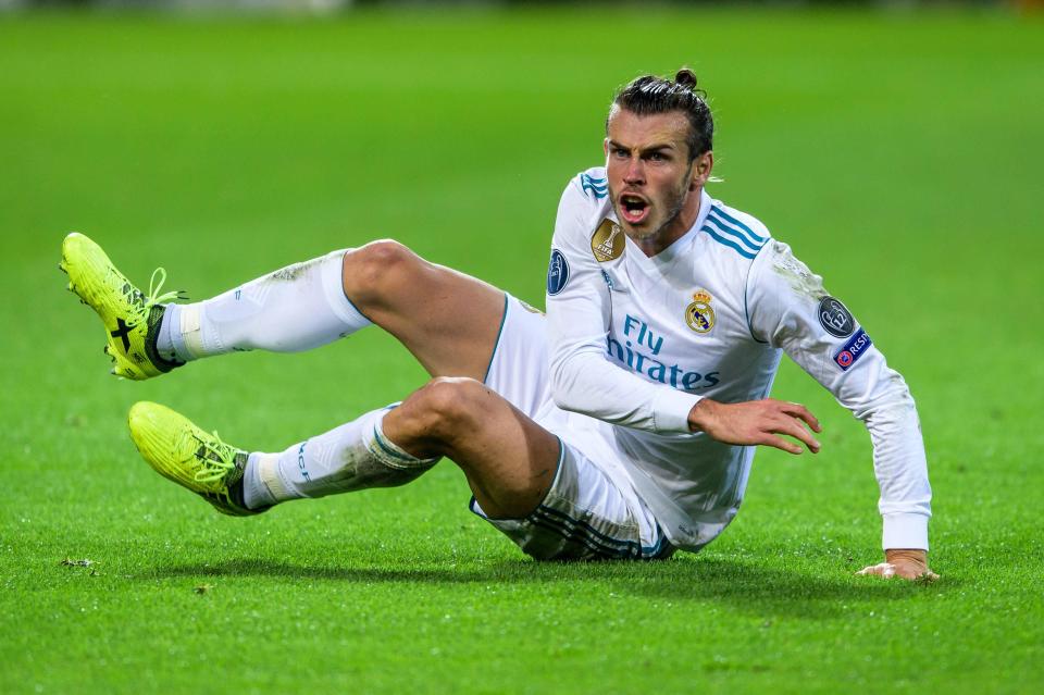  Gareth Bale will miss playing both the home and away legs against Tottenham