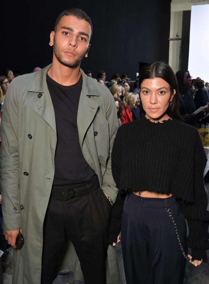  Kourtney's also moved on - with model Younes Bendjima