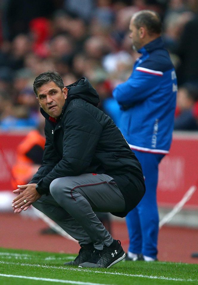 Boss Mauricio Pellegrino has struggled to inspire the Saints this term