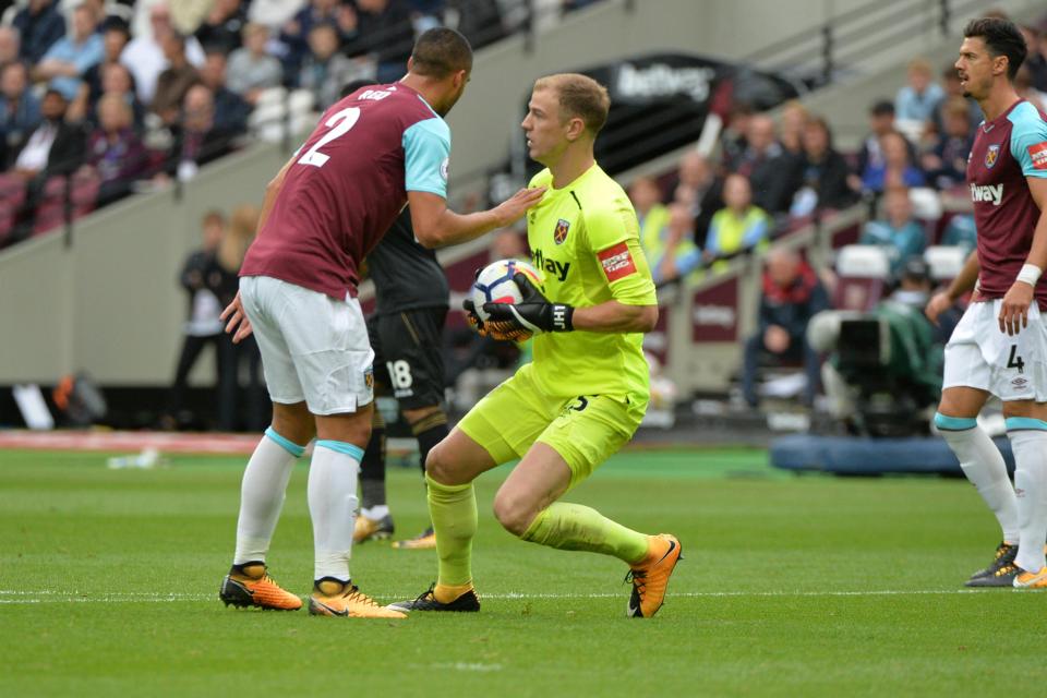  Joe Hart is expected to start for England in their final World Cup qualifiers