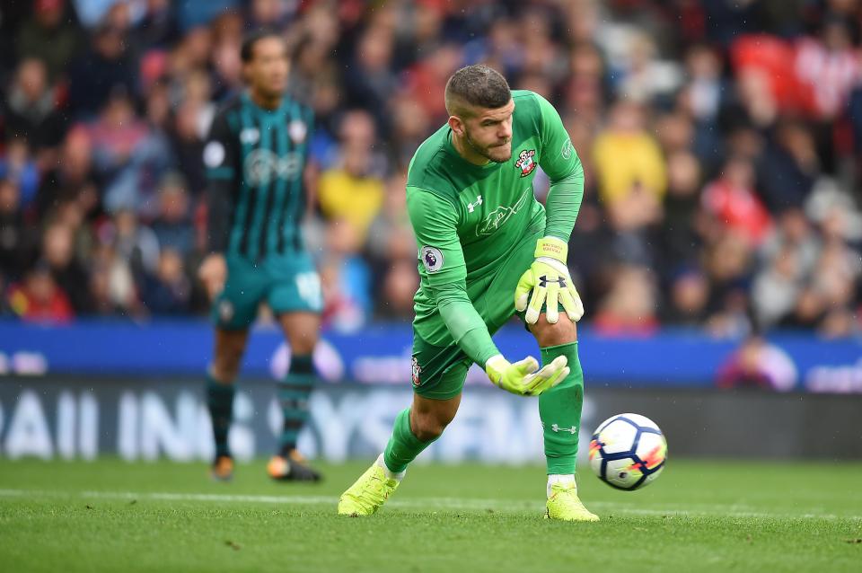  Fraser Forster will hope to make a late charge to become England's No1