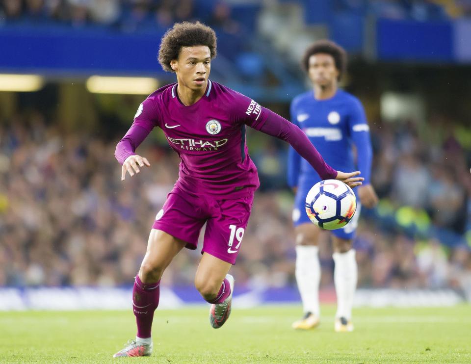 Leroy Sane clocked up the quickest speed in the Premier League this season