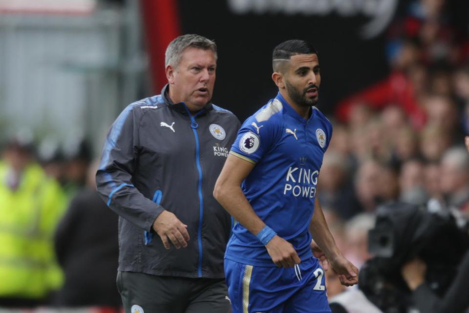  Craig Sjakespeare is reportedly ready to let Riyad Mahrez leave