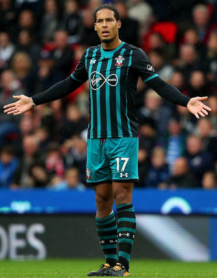  Southampton centre-back Virgil van Dijk could be a January target for Barcelona