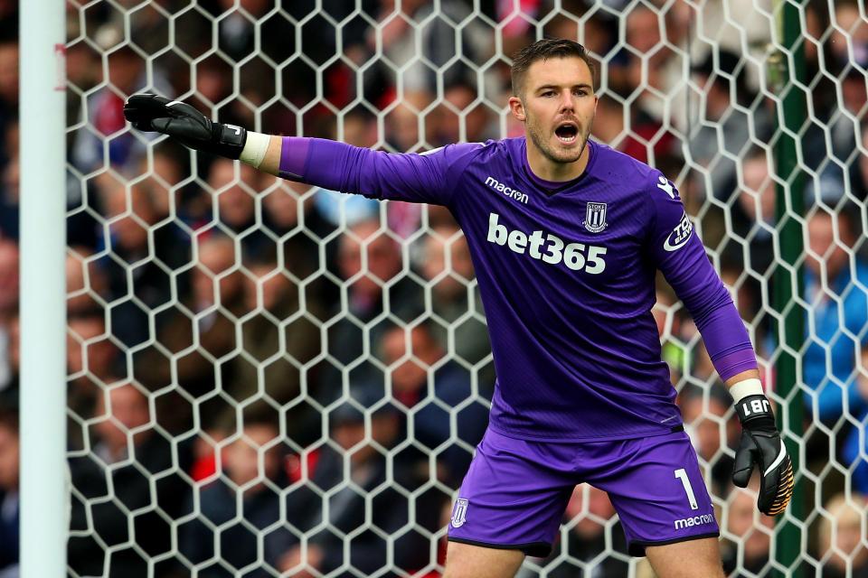  Jack Butland is another star in the running for the England No1 jersey