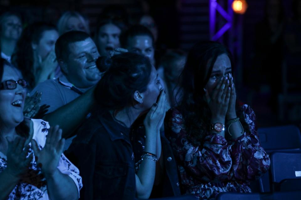  Their shocked families were in the audience