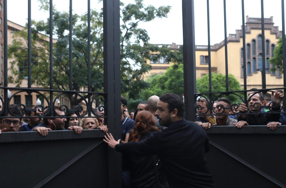  Controversial Catalan independence vote has descended into anarchy