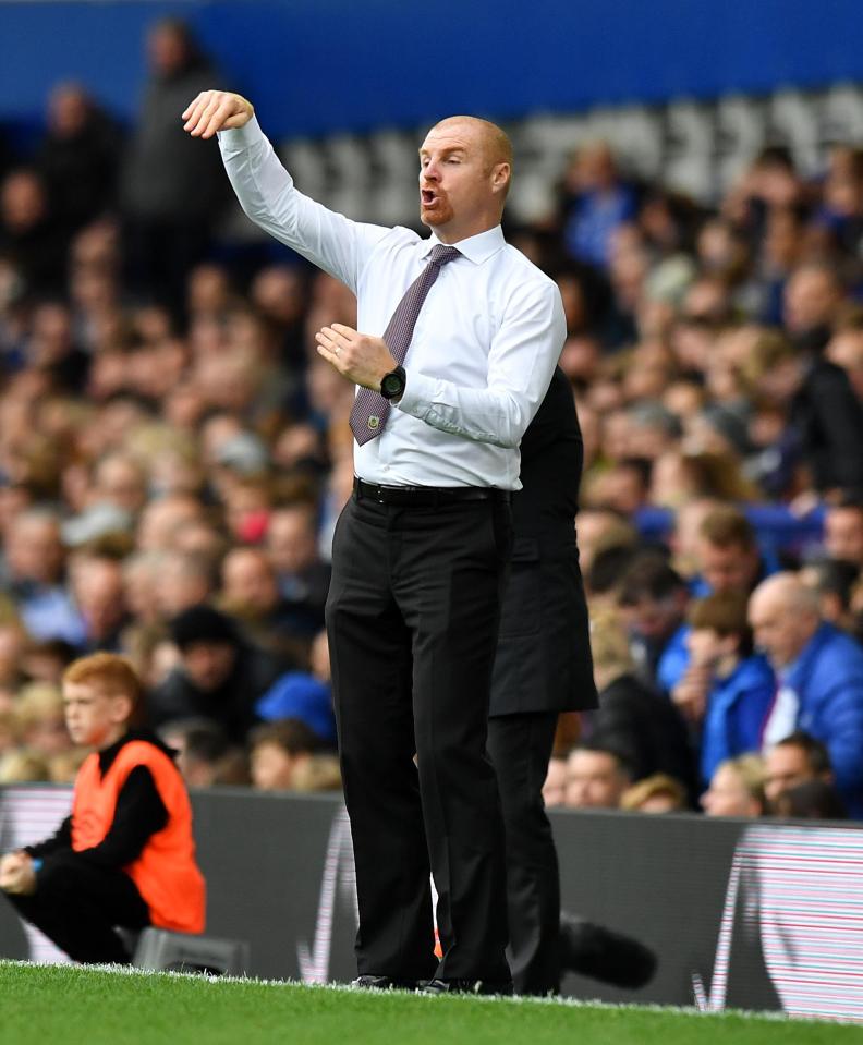  Dyche has been at Turf Moor for five years guiding the Clarets to the Premier League twice