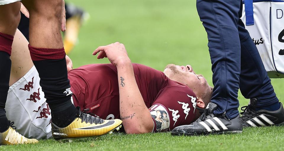  Andrea Belotti could be out for months with a serious knee injury