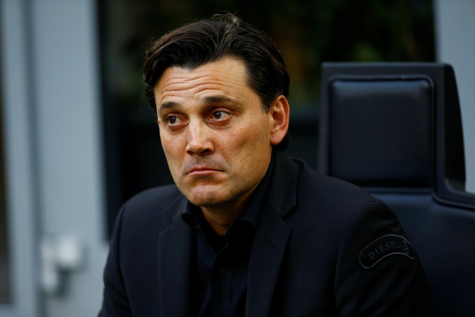 Current AC Milan boss Vincenzo Montella is under increasing pressure