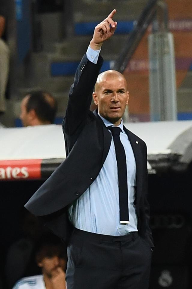  Real Madrid boss Zinedine Zidane was finally able to toast a home La Liga win this season