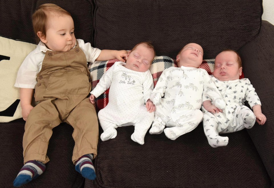 Lewis is big brother to Ella, Adam and Jamie