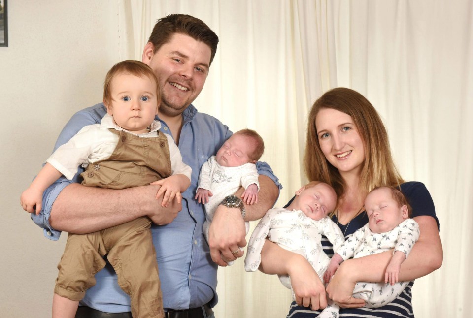 Charlotte and husband Billy proved experts wrong by conceiving naturally