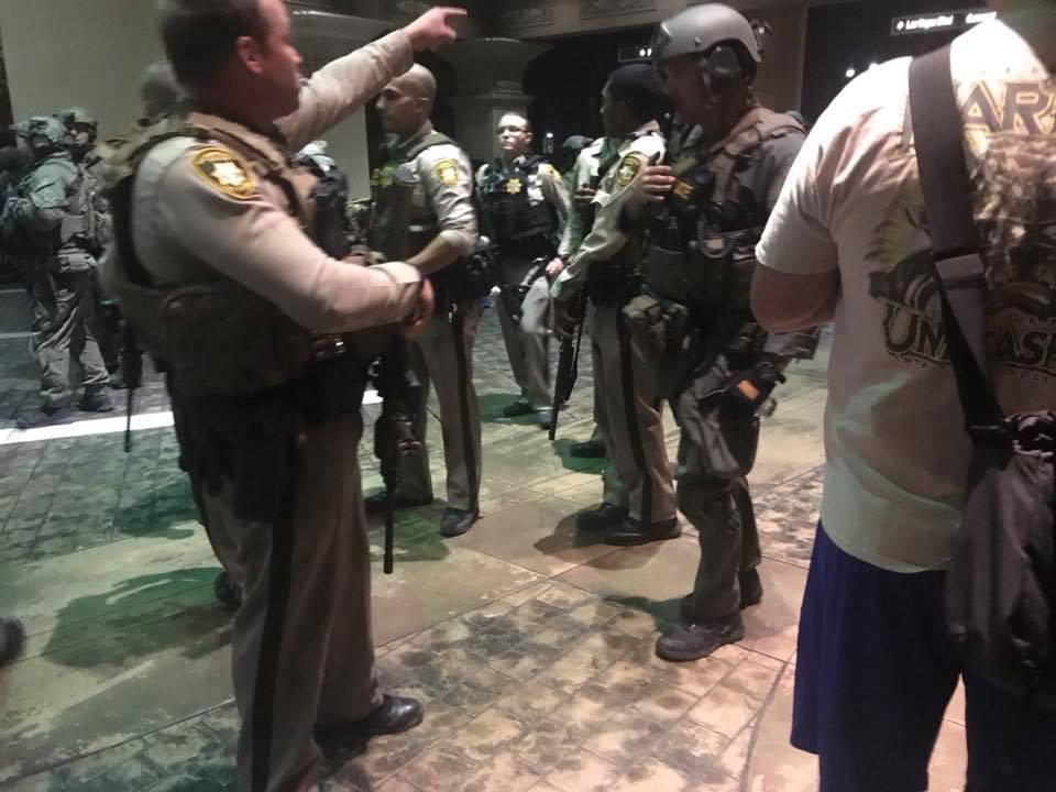  SWAT teams swarmed on the hotel after bullets were fired into crowds