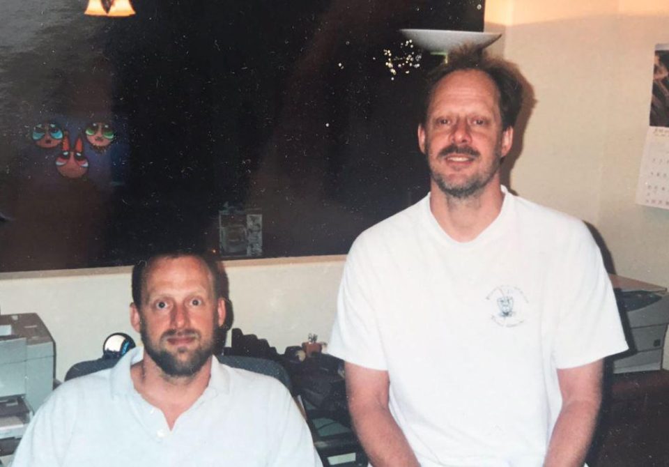  Paddock, right, pictured with his brother Eric, left, in 2002