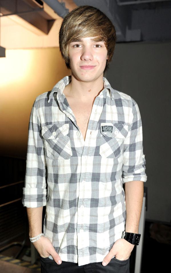  Once upon a time Liam was a clean-cut boybander...