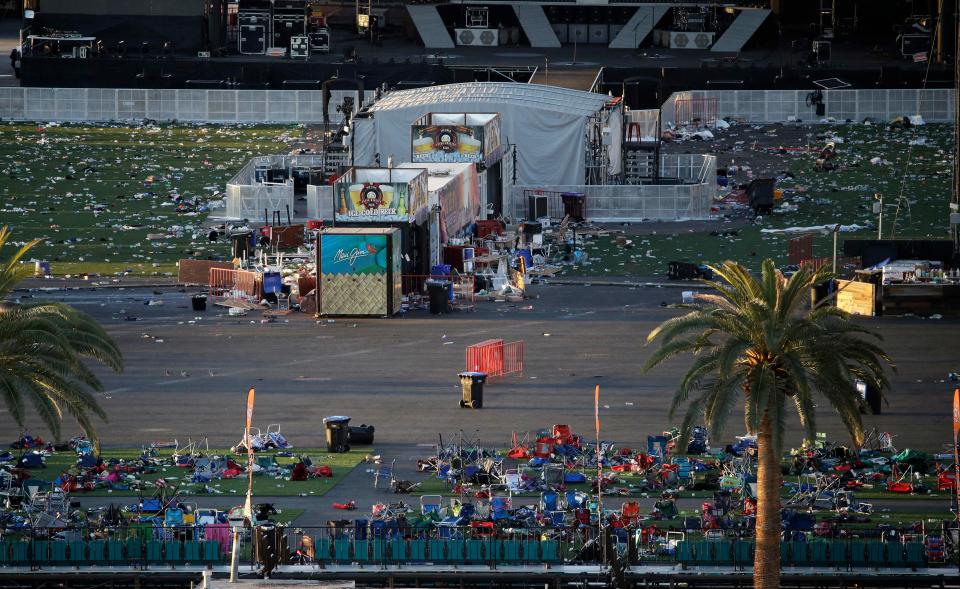  At least 59 people were killed and 527 others wounded at the Route 91 festival slaughter