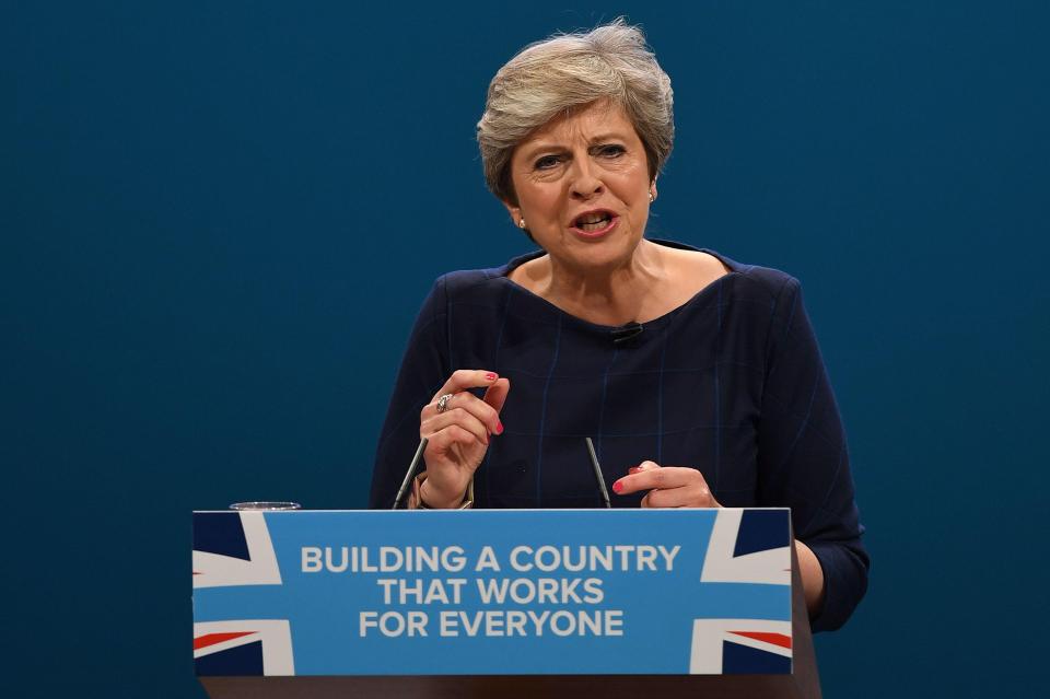  Theresa May laid out her British dream in her Tory conference speech - and vowed to make life better for working Brits