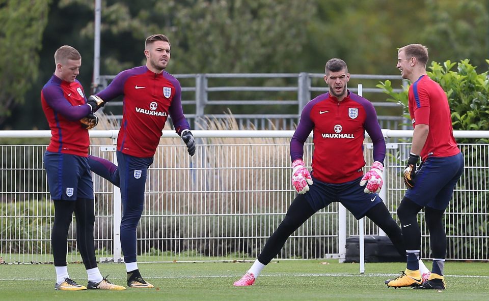  Four goalkeepers are still staking their claim to be England's No1 next summer