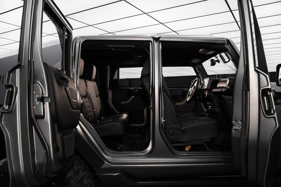  Suicide doors give the SUV a dangerous edge