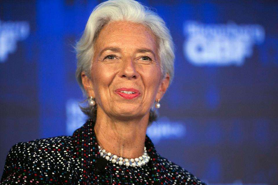  Head of the IMF Christine Lagarde will be concerned that a new financial crash could be around the corner