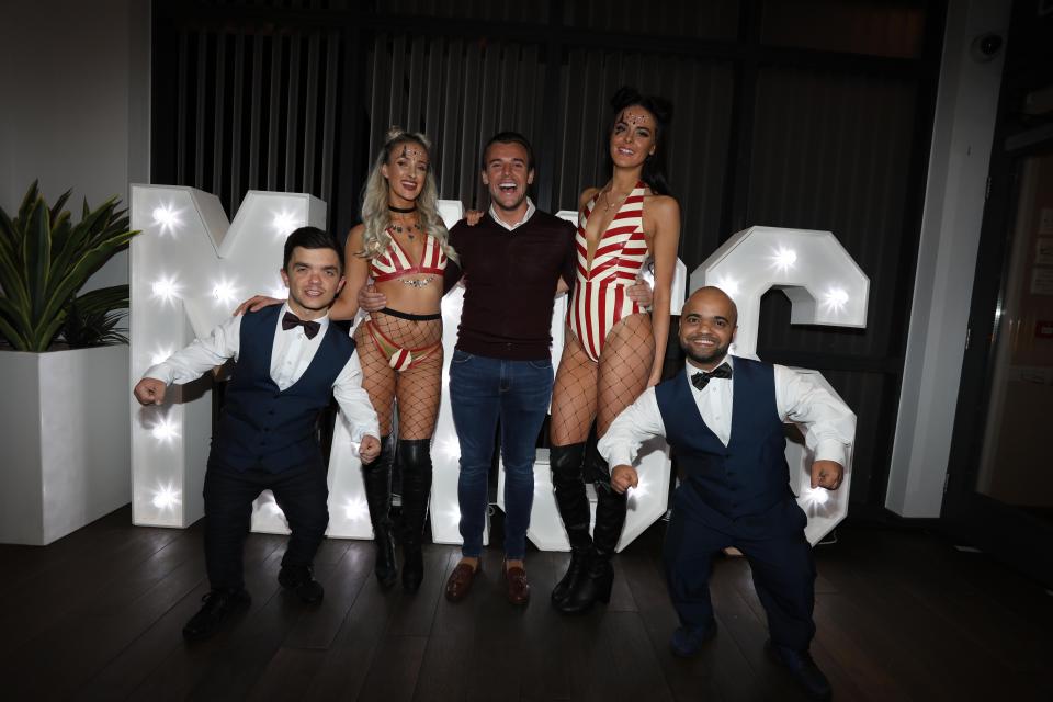  Nathan was launching a 'circus themed' club night in Essex