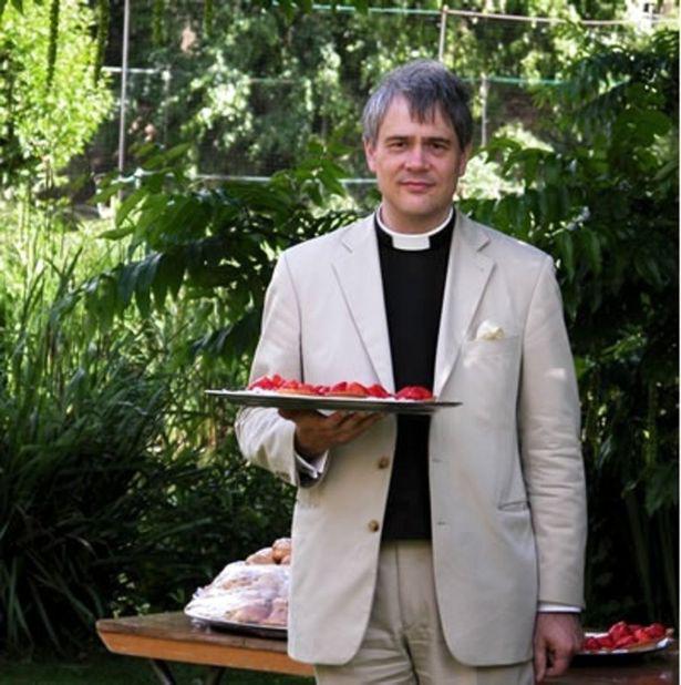  College Dean the Rev Jeremy ­Caddick denied the cover was part of a "sick joke"