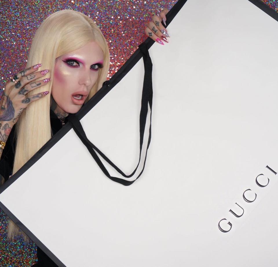  The vlogger recently spent £9,500 on a single trip to Gucci