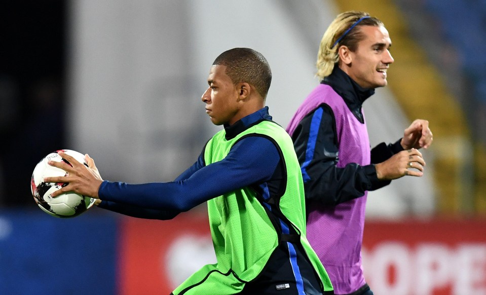 Kylian Mbappe and Antoine Griezmann have both been in top form