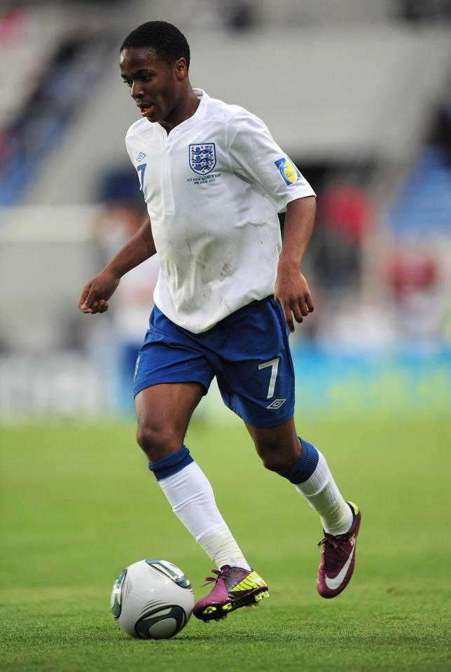  Raheem Sterling played for England at the Under-17 World Cup in 2011