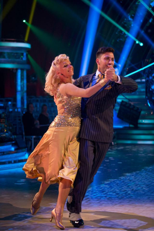  Debbie and Giovanni continued to charm the judges - but were scorned for breaking the '10 second rule'