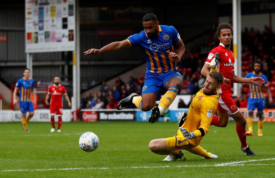  Stefan Payne seven times in 11 appearances following his switch from Barnsley