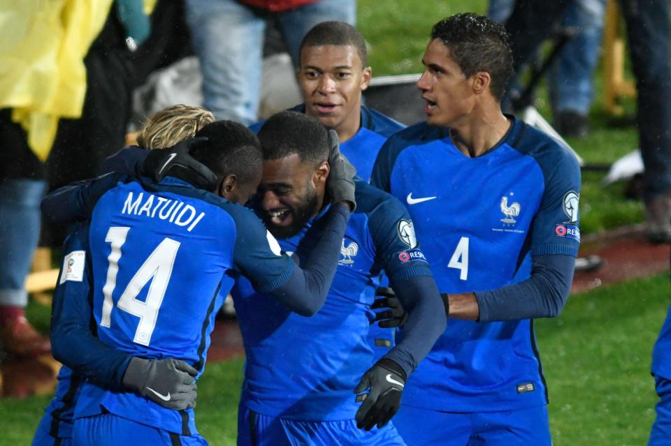  France are just one win away from securing their place at next years World Cup