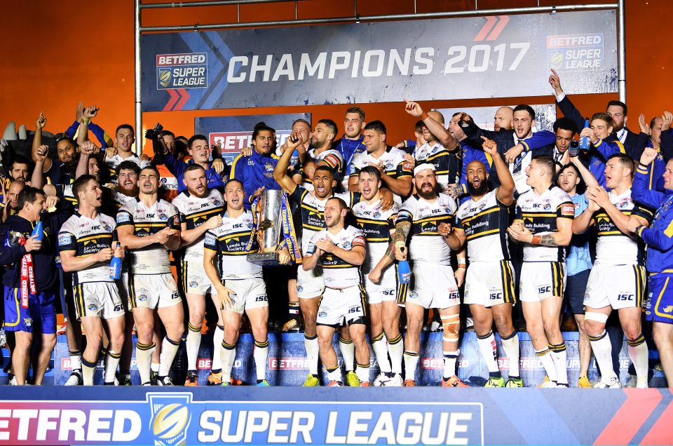  Leeds head to Melbourne next month after winning the Super League Grand Final