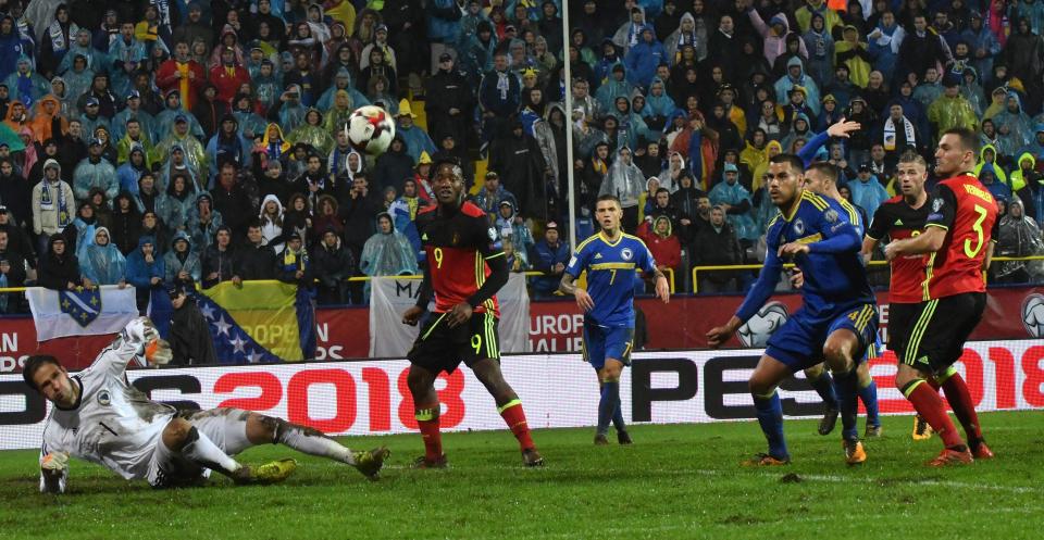  Belgium left it late to win the thrilling encounter 4-3 in Bosnia