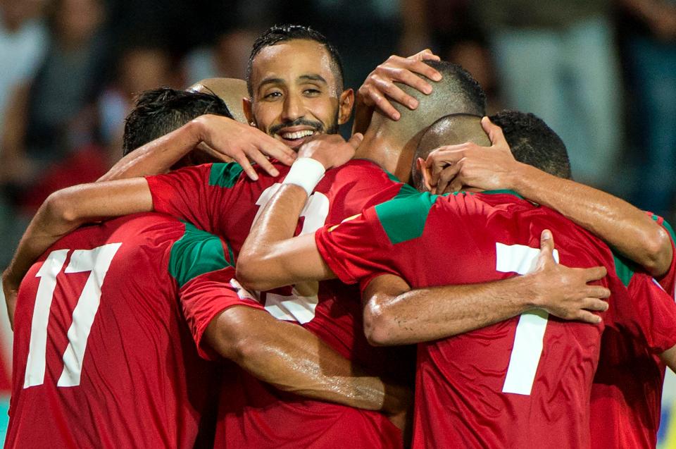  Morocco ran out 3-0 winners as Gabon toiled