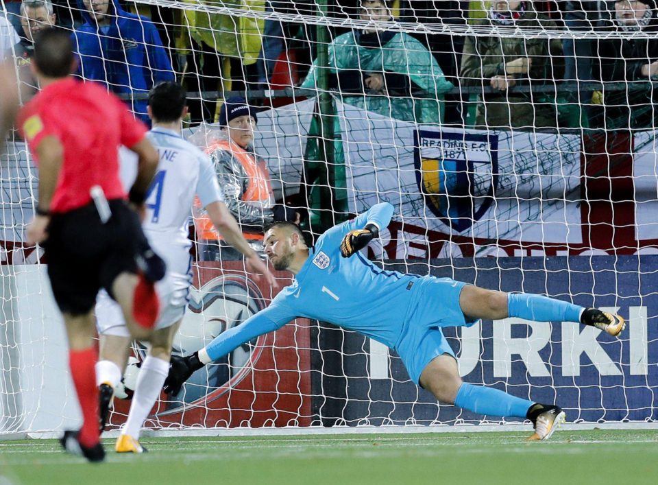  This was the save Jack Butland made to prevent Michael Keane scoring an own-goal against Lithuania