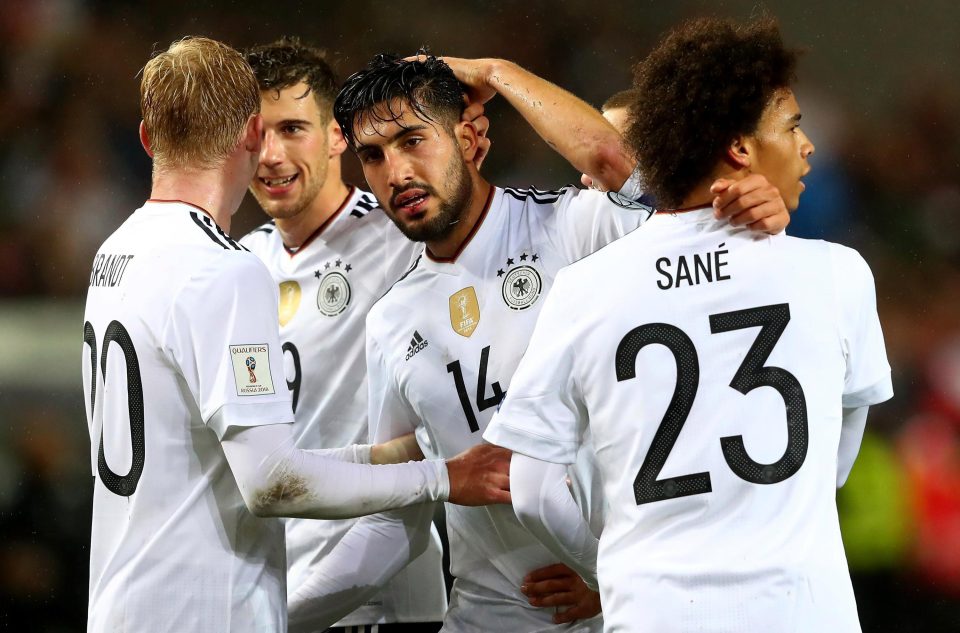  Germany are the punters favourites to win the World Cup in 2018